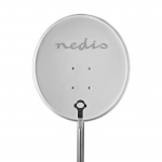 Parabolantenne | 60.0 cm | Forsterkning: 37.8 dB | Forskyvningsvinkel: 28 ° | Polyester / Stål | Grå