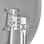 Parabolantenne | 60.0 cm | Forsterkning: 37.8 dB | Forskyvningsvinkel: 28 ° | Polyester / Stål | Grå