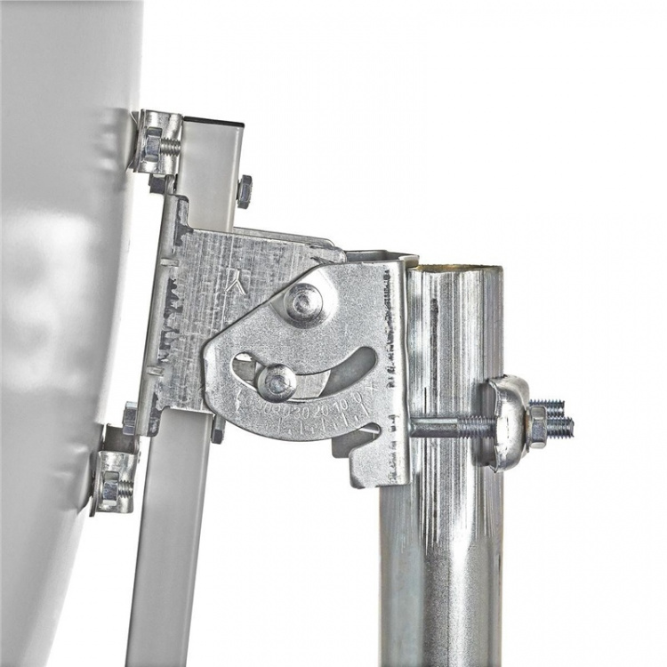 Parabolantenne | 60.0 cm | Forsterkning: 37.8 dB | Forskyvningsvinkel: 28 ° | Polyester / Stål | Grå