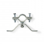 Nedis Satellitt Mast Clamp | Diameter rekkevidde: 38 - 40 mm | Stål | Sølv Nedis Satellitt Mast Clamp | Diameter rekkevidde: 38 - 40 mm | Stål | Sølv