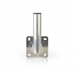 Nedis Satellitt-veggfeste | Avstand til vegg: 150 mm | Diameterklemme: 50 mm | Maksimum oppvaskstørrelse: 100 cm | Aluminium | Sølv