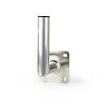 Nedis Satellitt-veggfeste | Avstand til vegg: 150 mm | Diameterklemme: 50 mm | Maksimum oppvaskstørrelse: 100 cm | Aluminium | Sølv