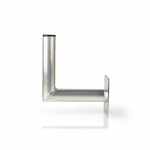 Nedis Satellitt-veggfeste | Avstand til vegg: 250 mm | Diameterklemme: 50 mm | Maksimum oppvaskstørrelse: 100 cm | Aluminium | Sølv