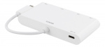DELTACO USB-C dokkingstasjon, 100 W USB-C PD, HDMI, 1,5 A USB-A, Gigab