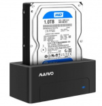 HDD/SSD-dokkingstasjon, USB 3.1 Gen 2, USB-C, 10 Gbps, svart