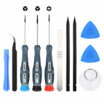 Reparasjonssett for Nintendo Switch, 11 deler, hvit pose Reparasjonssett for Nintendo Switch, 11 deler, hvit pose