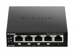 D-Link 5-porters stasjonær Gigabit PoE+-bryter D-Link 5-porters stasjonær Gigabit PoE+-bryter