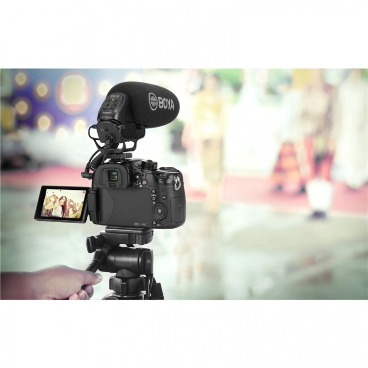 BOYA Mikrofon BOYA Mikrofoni Shotgun BY-BM3031 Kondensator 3,5mm BOYA Mikrofon BOYA Mikrofoni Shotgun BY-BM3031 Kondensator 3,5mm
