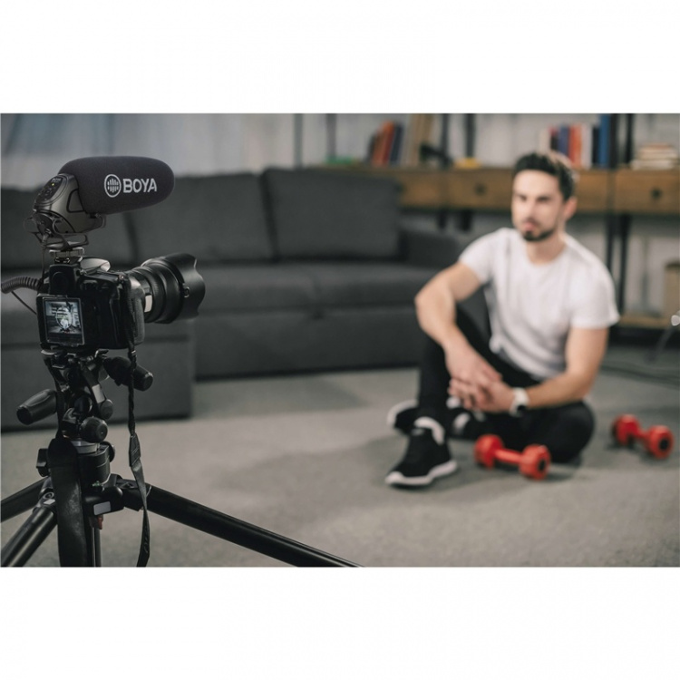 BOYA Mikrofon BOYA Mikrofoni Shotgun BY-BM3031 Kondensator 3,5mm BOYA Mikrofon BOYA Mikrofoni Shotgun BY-BM3031 Kondensator 3,5mm