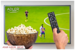 Adler popcornmaskin som ser ut som en fotball Adler popcornmaskin som ser ut som en fotball