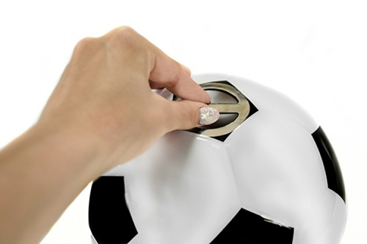 Adler popcornmaskin som ser ut som en fotball Adler popcornmaskin som ser ut som en fotball