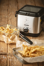 Mesko frityrgryte med termostat, 1,5 liter