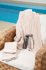 Kosta Linnewäfveri Frotté bomull/lin Sand 70x130 cm