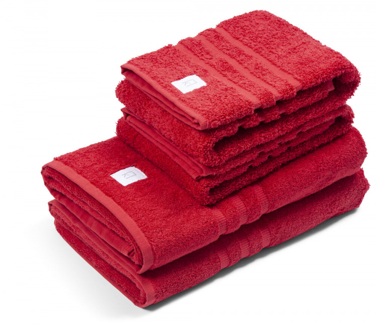 Kosta Linnewäfveri Håndkle Rød 90x150cm Kosta Linnewäfveri Håndkle Rød 90x150cm