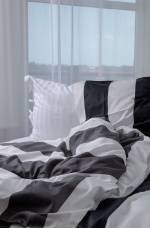 Kosta Linnewäfveri Fjällbacka Satin 2-pakning, Grå Kosta Linnewäfveri Fjällbacka Satin 2-pakning, Grå