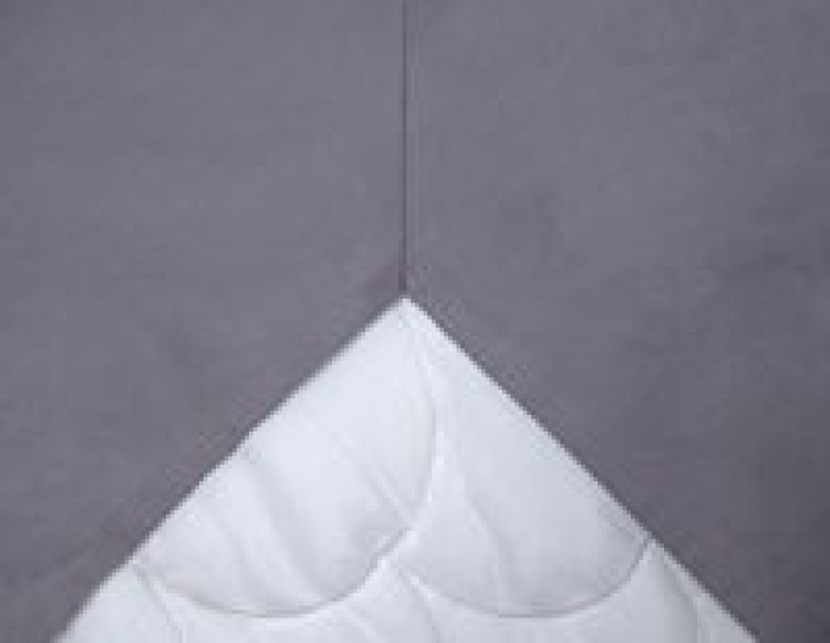 Kosta Linnewäfveri Konvoluttlaken Percal 105X200, Grå Kosta Linnewäfveri Konvoluttlaken Percal 105X200, Grå