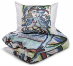 Kosta Linnewäfveri Turtelduer Hvit 150X210 Kosta Linnewäfveri Turtelduer Hvit 150X210