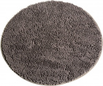 Lord Nelson Baderomsmatte Mørkegrå rund 70 cm