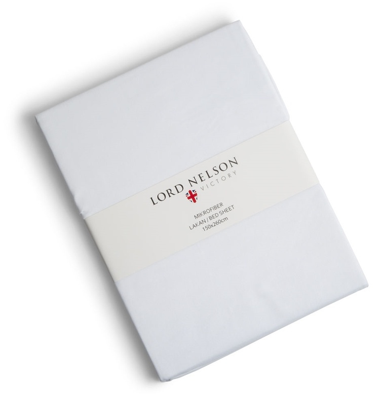 Lord Nelson Victory Mikrofiberlaken Hvit 240X260