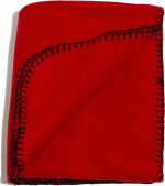 Nightingale Fleeceteppe 130x170cm Rød