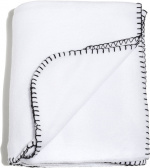 Nightingale Fleeceteppe 130x170cm Hvit