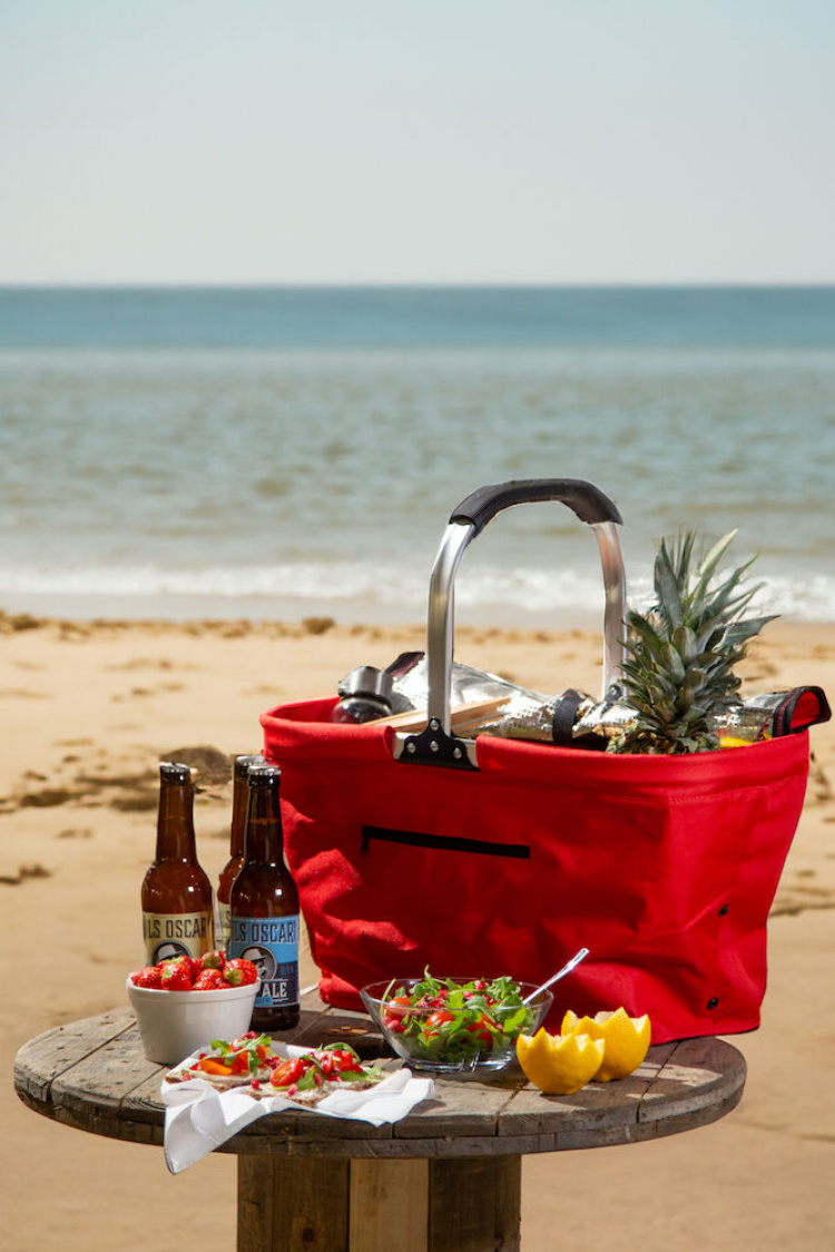 Queen Anne Carry sammenleggbar kjølebag blå, 30 l