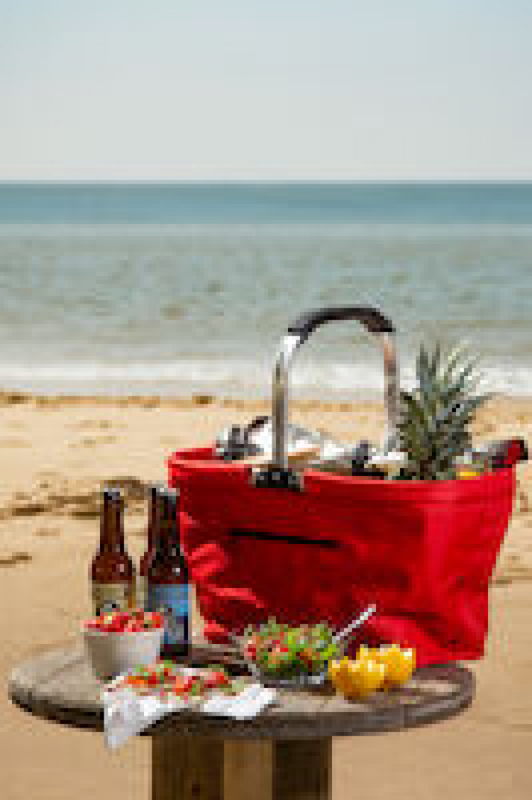 Queen Anne Carry sammenleggbar kjølebag rød, 30 l