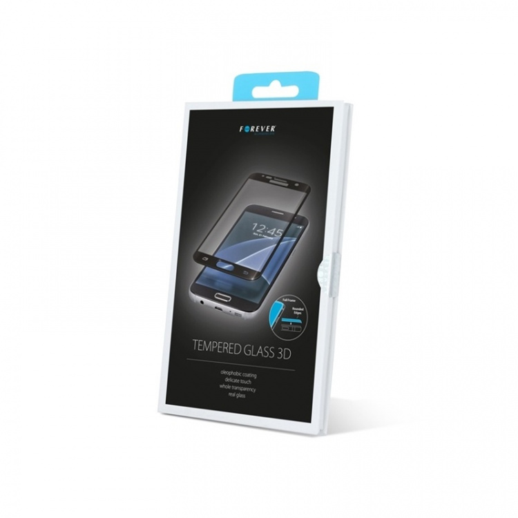 3D herdet glass til Huawei Honor 9 - hvit ramme 3D herdet glass til Huawei Honor 9 - hvit ramme