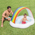 INTEX Rainbow Cloud Babybasseng INTEX Rainbow Cloud Babybasseng