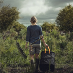 Fiskars Ergo Pop Up hagesekk 73L