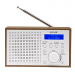Denver FM/DAB+ Radio Wood/White Denver FM/DAB+ Radio Wood/White