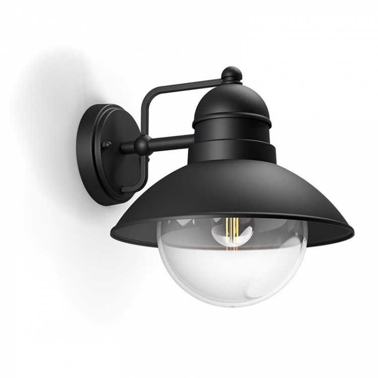 Philips myGarden Hoverfly vegglampe svart Philips myGarden Hoverfly vegglampe svart