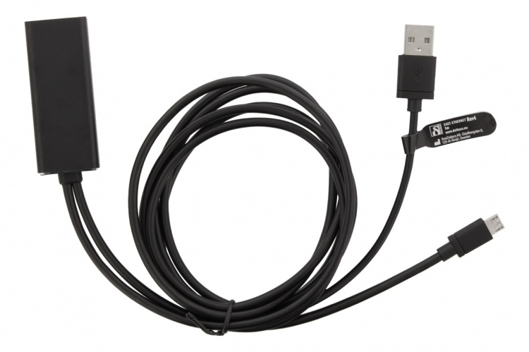 DELTACO Ethernet-adapter for ChromeCast, USB, RJ45, svart DELTACO Ethernet-adapter for ChromeCast, USB, RJ45, svart