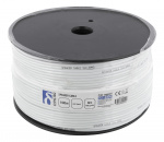 DELTACO høyttalerkabel, 2x2,5mm2, ukontaktert, ren kobber, 100m