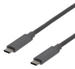USB3.1 TYPE C TIL C GEN2 3A 1m SPACE GREY PP BAG