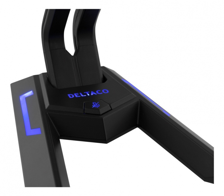 DELTACO USB-bordmikrofon, frekvensområde 100 Hz - 1 kHz DELTACO USB-bordmikrofon, frekvensområde 100 Hz - 1 kHz