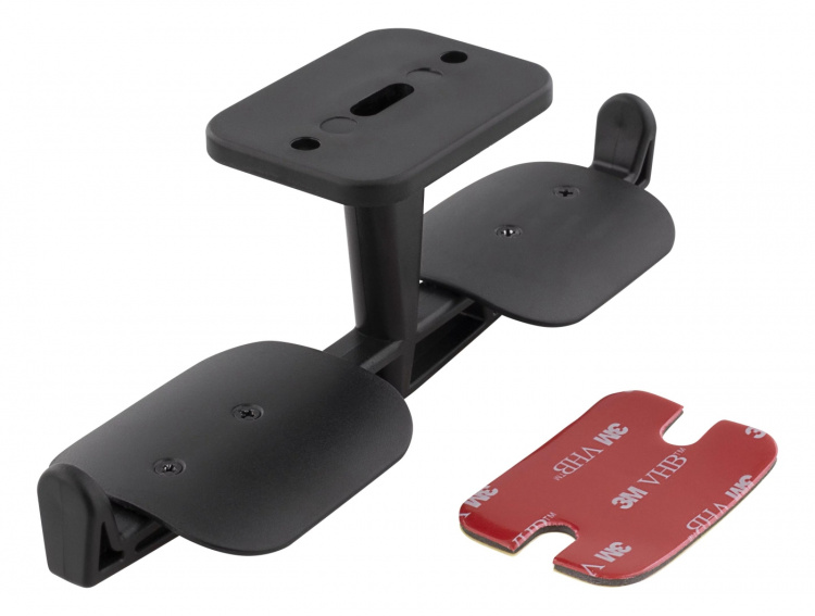 DELTACO GAMING hodetelefonoppheng for 2 hodesett, ABS-plast, svart