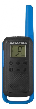 Motorola TLKR T62 Com radio, 8 kanaler +121subtones, 2xenheter