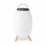 Nedis Bluetooth høyttaler med stemningslys | 6 timer | Ambiance Design | 90 W | Mono | RGB / Varm Hvit | IPX5 | Linkable | Grå / Hvit Nedis Bluetooth høyttaler med stemningslys | 6 timer | Ambiance Design | 90 W | Mono | RGB / Varm Hvit | IPX5 | Linkable | Grå / Hvit