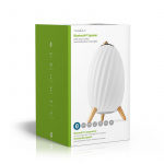 Nedis Bluetooth høyttaler med stemningslys | 6 timer | Ambiance Design | 90 W | Mono | RGB / Varm Hvit | IPX5 | Linkable | Grå / Hvit Nedis Bluetooth høyttaler med stemningslys | 6 timer | Ambiance Design | 90 W | Mono | RGB / Varm Hvit | IPX5 | Linkable | Grå / Hvit
