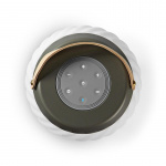 Nedis Bluetooth høyttaler med stemningslys | 6 timer | Ambiance Design | 90 W | Mono | RGB / Varm Hvit | IPX5 | Linkable | Grå / Hvit Nedis Bluetooth høyttaler med stemningslys | 6 timer | Ambiance Design | 90 W | Mono | RGB / Varm Hvit | IPX5 | Linkable | Grå / Hvit