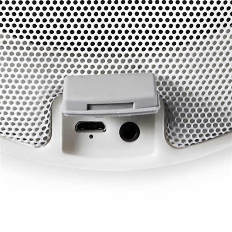 Nedis Bluetooth høyttaler med stemningslys | 6 timer | Ambiance Design | 90 W | Mono | RGB / Varm Hvit | IPX5 | Linkable | Grå / Hvit Nedis Bluetooth høyttaler med stemningslys | 6 timer | Ambiance Design | 90 W | Mono | RGB / Varm Hvit | IPX5 | Linkable | Grå / Hvit