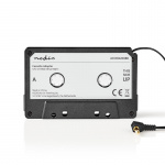 Nedis Bilstereo Aux Cassette Adapter | 3.5 mm | Kabellengde: 1.00 m | Sort Nedis Bilstereo Aux Cassette Adapter | 3.5 mm | Kabellengde: 1.00 m | Sort