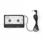 Nedis Bilstereo Aux Cassette Adapter | 3.5 mm | Kabellengde: 1.00 m | Sort Nedis Bilstereo Aux Cassette Adapter | 3.5 mm | Kabellengde: 1.00 m | Sort