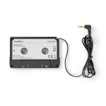 Nedis Bilstereo Aux Cassette Adapter | 3.5 mm | Kabellengde: 1.00 m | Sort Nedis Bilstereo Aux Cassette Adapter | 3.5 mm | Kabellengde: 1.00 m | Sort