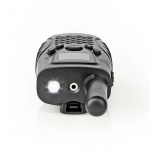 Nedis Walkie-Talkie Set | 2 håndsett | 8000 m | Antall frekvenskanaler: 8 | PTT / VOX | 150 min | Hodetelefonutgang | Sort
