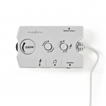 Nedis Audio switch | Inngang for lyd-/video-/datatilkoblinger: 2x 3.5 mm Male | Utgang for lyd-/video-/datatilkoblinger: 2.5 mm Female / 3x 3.5 mm Female | Funksjonskontroll: Manuell | Antall knapper: 3