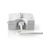 Nedis Audio switch | Inngang for lyd-/video-/datatilkoblinger: 2x 3.5 mm Male | Utgang for lyd-/video-/datatilkoblinger: 2.5 mm Female / 3x 3.5 mm Female | Funksjonskontroll: Manuell | Antall knapper: 3