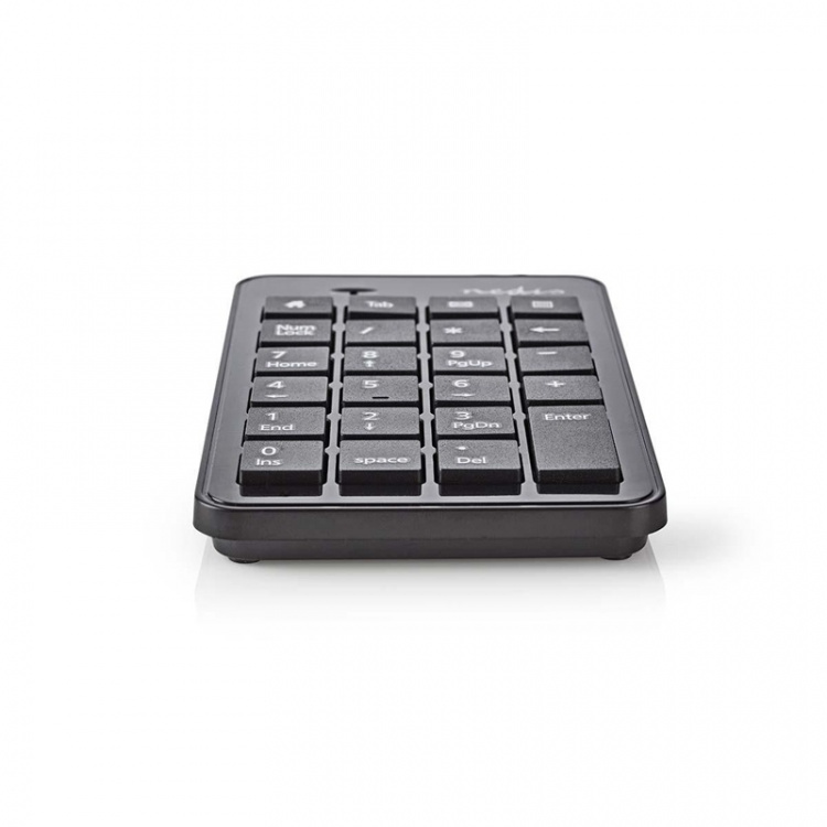 Nedis Wired Keyboard | USB-A | Kontor | Single-Handed | numerisk | Antall VHF kanaler
