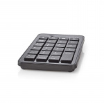 Nedis Wired Keyboard | USB-A | Kontor | Single-Handed | numerisk | Antall VHF kanaler